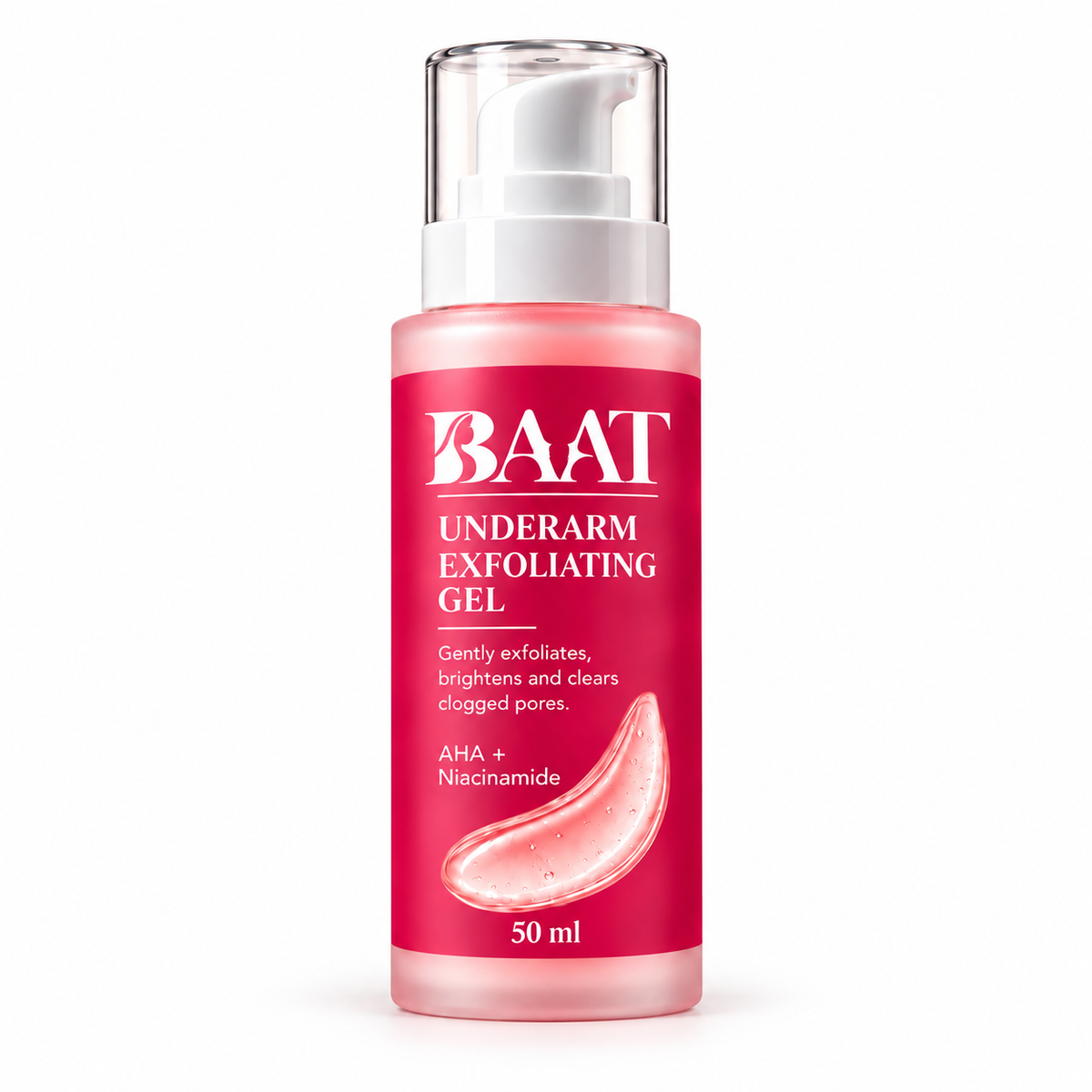 BAAT AHA + Niacinamide Underarm Exfoliating Gel